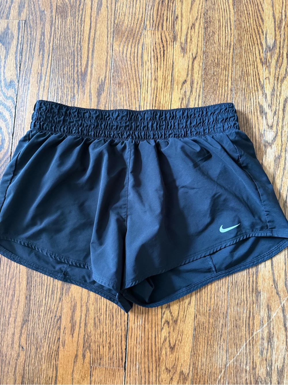 Nike Dri Fit Black Running Shorts with Elastic Waistband